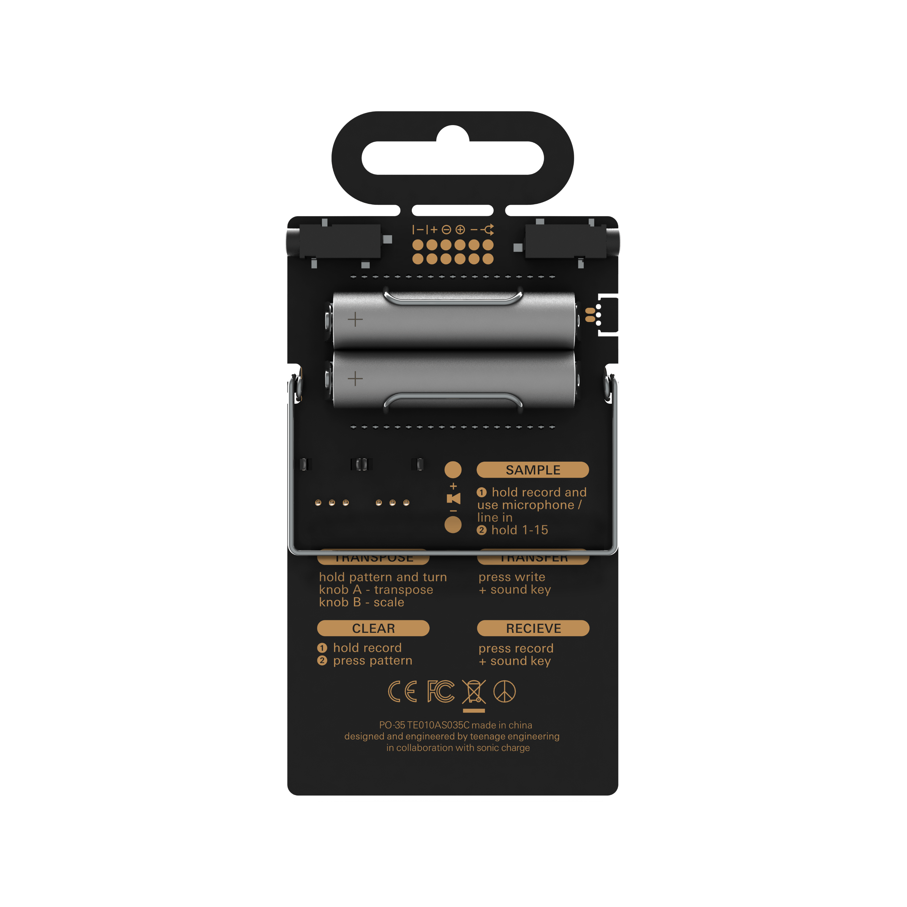 Teenage Engineering PO-35 Speak Pocket Operator - Andertons Music Co.